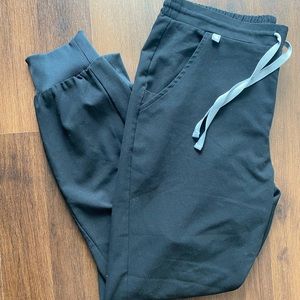 Figs black jogger pants